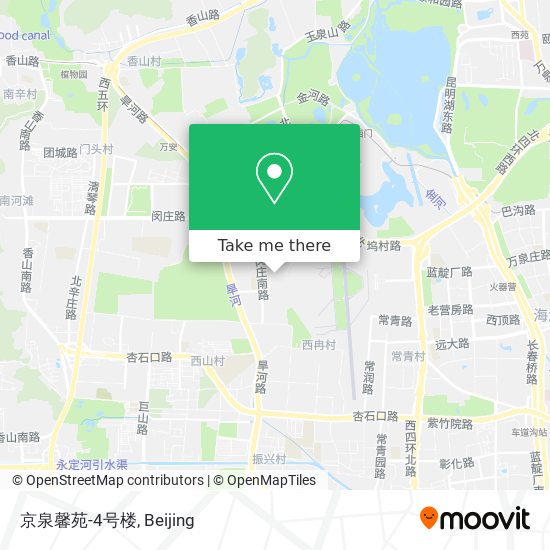 京泉馨苑-4号楼 map
