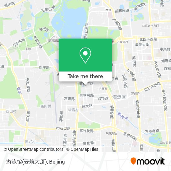 游泳馆(云航大厦) map