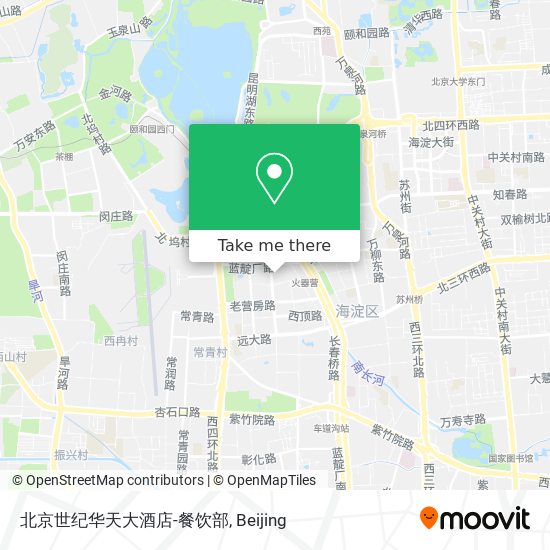 北京世纪华天大酒店-餐饮部 map