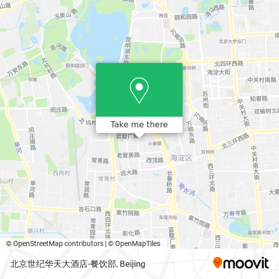 北京世纪华天大酒店-餐饮部 map