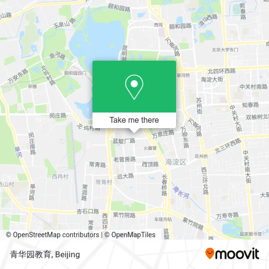 青华园教育 map