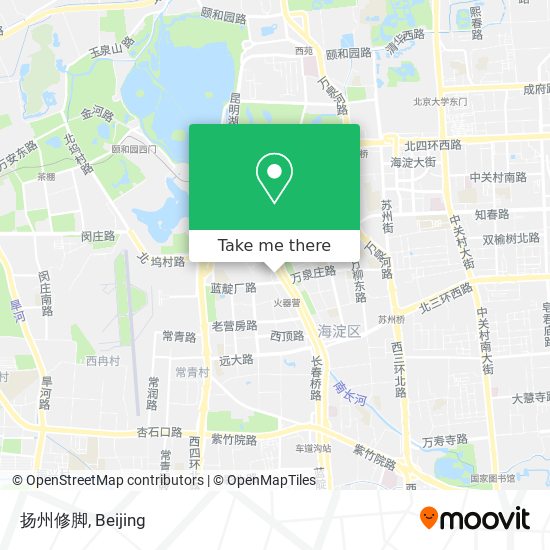 扬州修脚 map