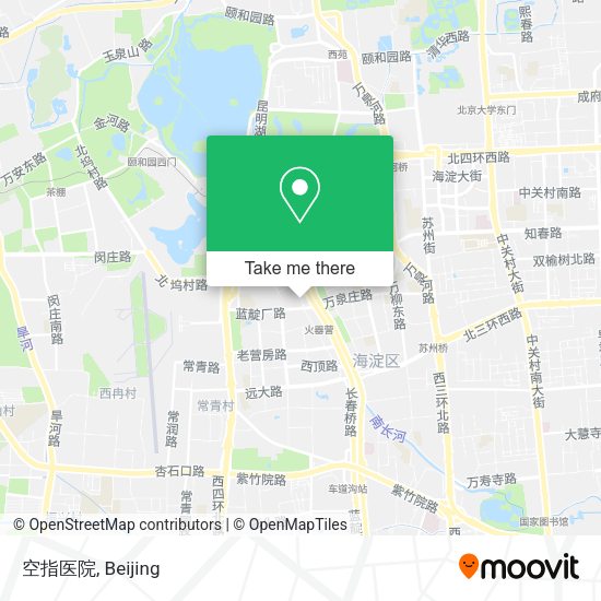 空指医院 map