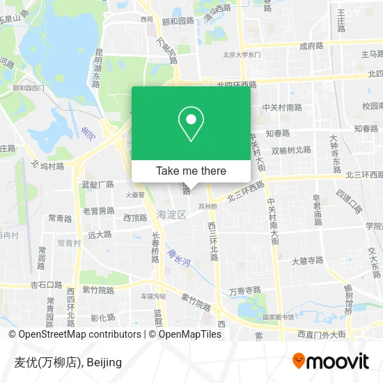 麦优(万柳店) map