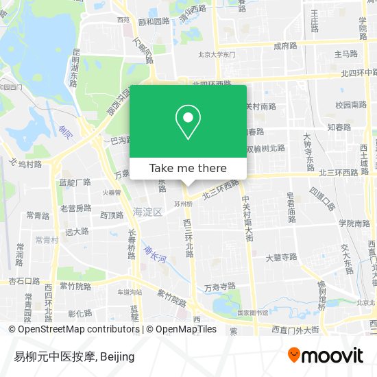 易柳元中医按摩 map