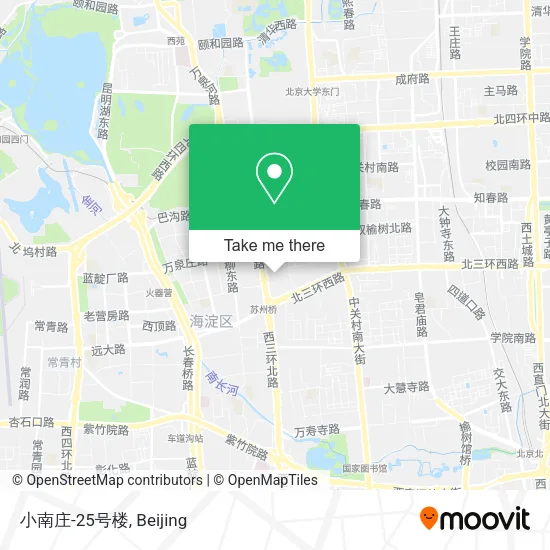 小南庄-25号楼 map