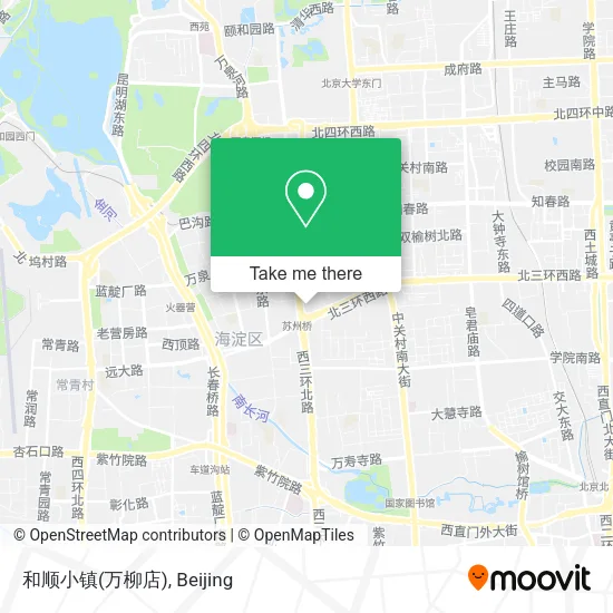 和顺小镇(万柳店) map