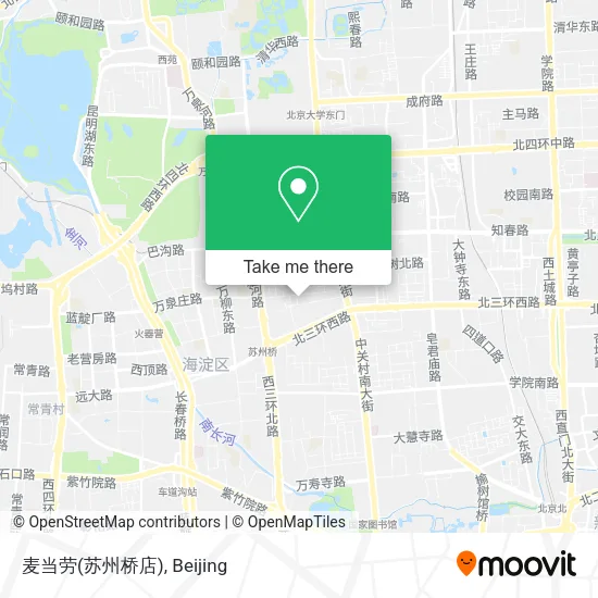 麦当劳(苏州桥店) map
