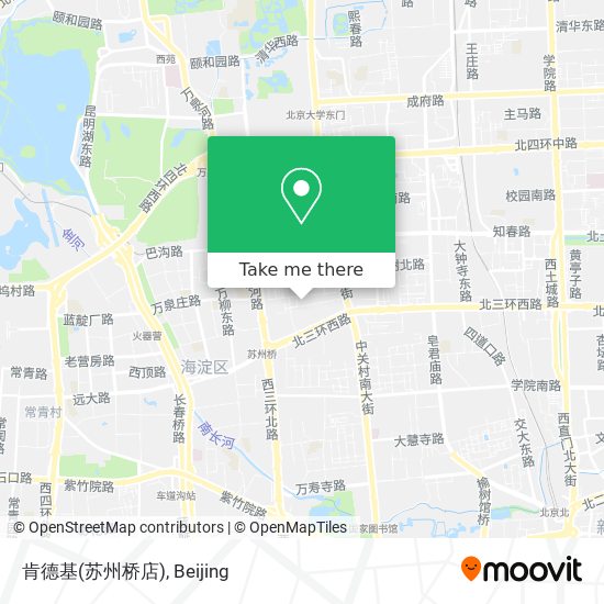 肯德基(苏州桥店) map