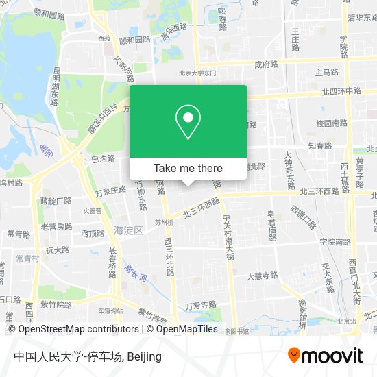 中国人民大学-停车场 map