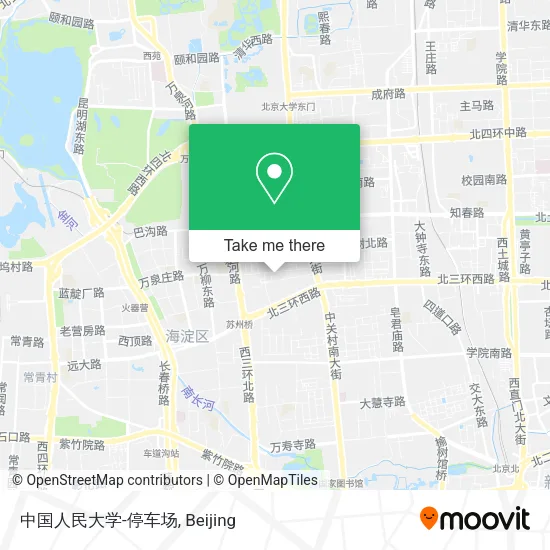 中国人民大学-停车场 map