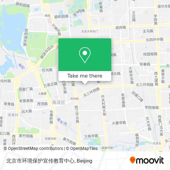北京市环境保护宣传教育中心 map