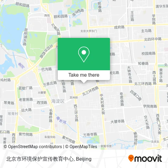 北京市环境保护宣传教育中心 map