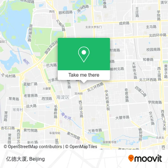 亿德大厦 map