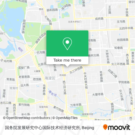 国务院发展研究中心国际技术经济研究所 map