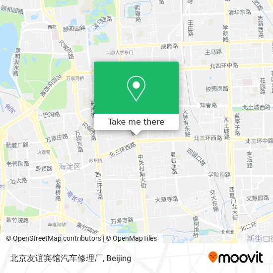 北京友谊宾馆汽车修理厂 map