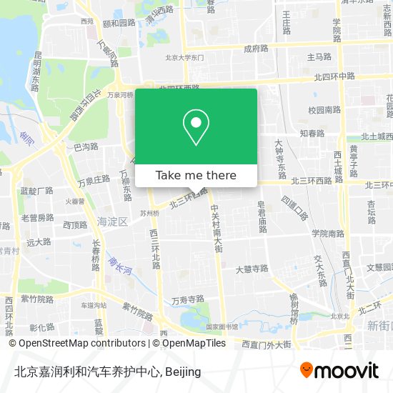 北京嘉润利和汽车养护中心 map