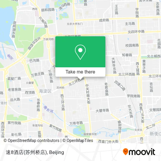 速8酒店(苏州桥店) map
