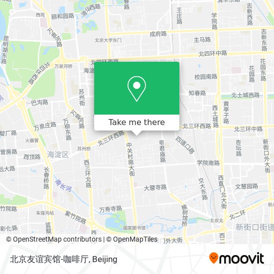 北京友谊宾馆-咖啡厅 map