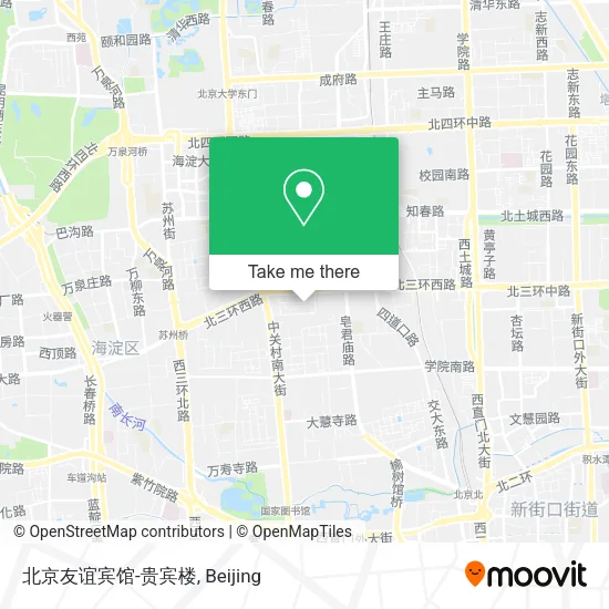 北京友谊宾馆-贵宾楼 map