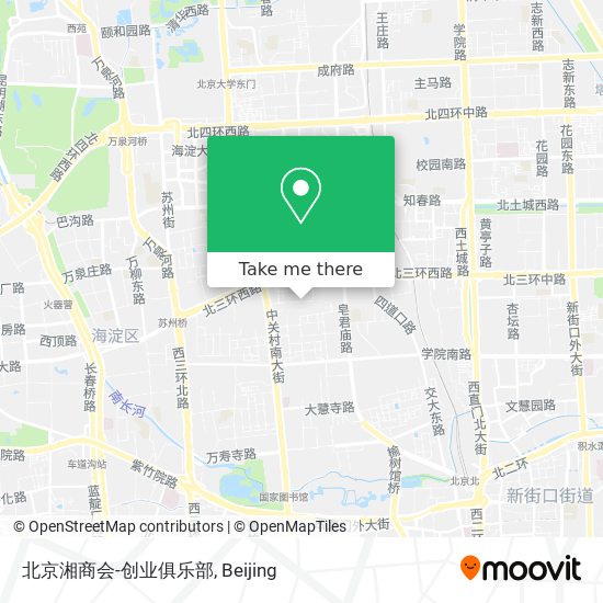 北京湘商会-创业俱乐部 map