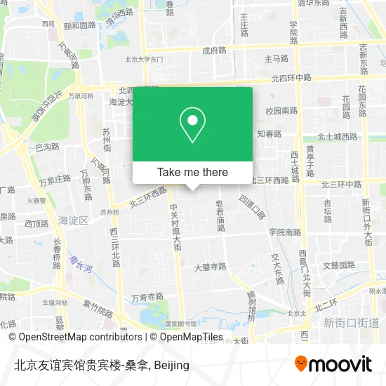 北京友谊宾馆贵宾楼-桑拿 map