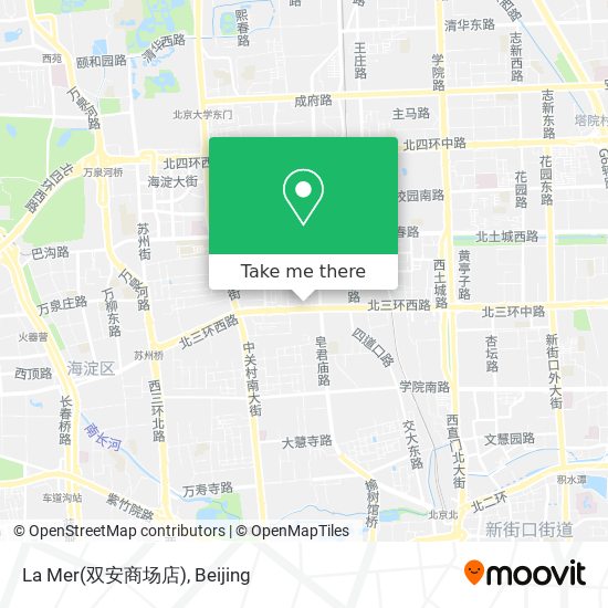 La Mer(双安商场店) map