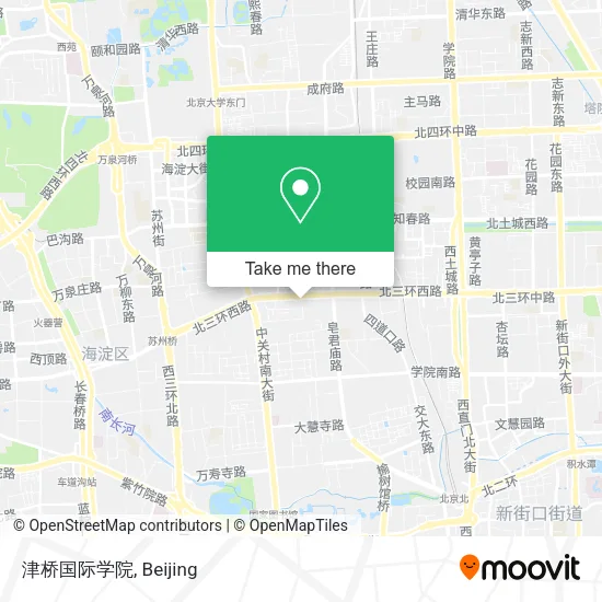津桥国际学院 map