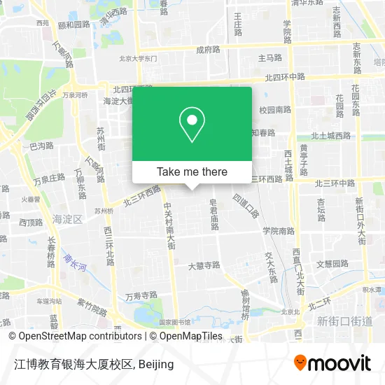 江博教育银海大厦校区 map