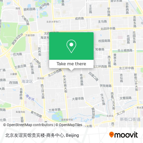北京友谊宾馆贵宾楼-商务中心 map