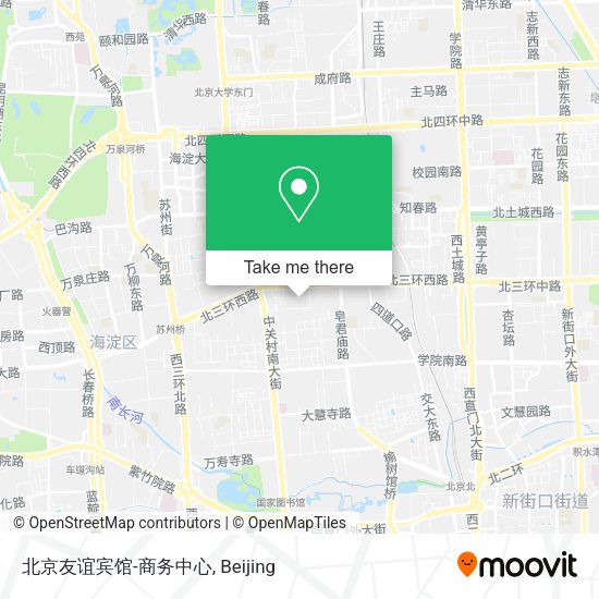 北京友谊宾馆-商务中心 map