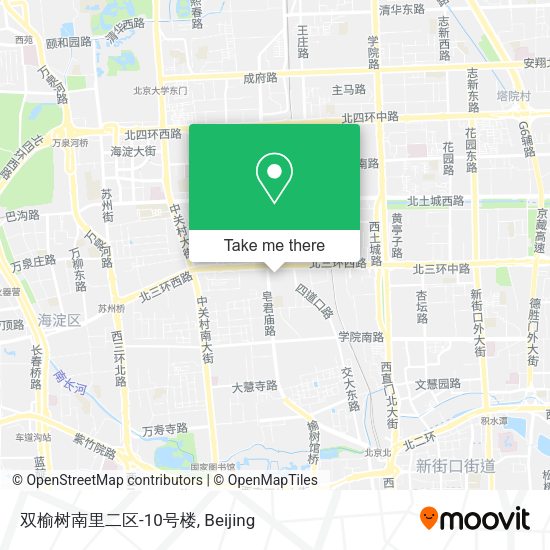 双榆树南里二区-10号楼 map
