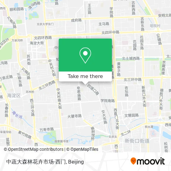 中蔬大森林花卉市场-西门 map