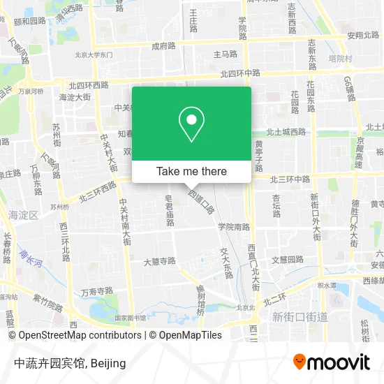 中蔬卉园宾馆 map