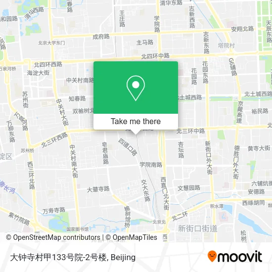 大钟寺村甲133号院-2号楼 map