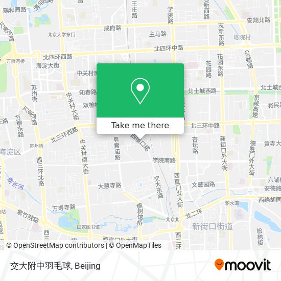 交大附中羽毛球 map