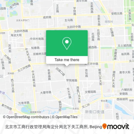 北京市工商行政管理局海淀分局北下关工商所 map