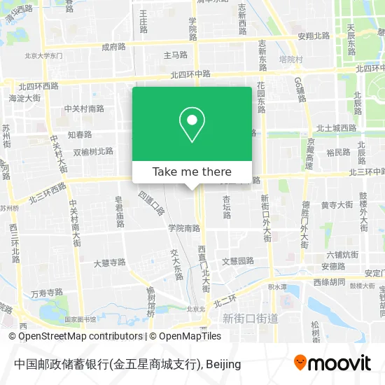 中国邮政储蓄银行(金五星商城支行) map