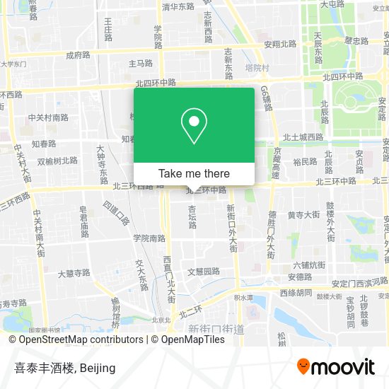 喜泰丰酒楼 map