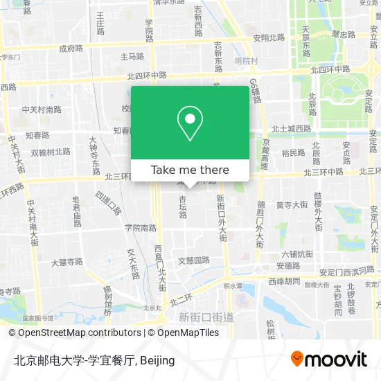 北京邮电大学-学宜餐厅 map