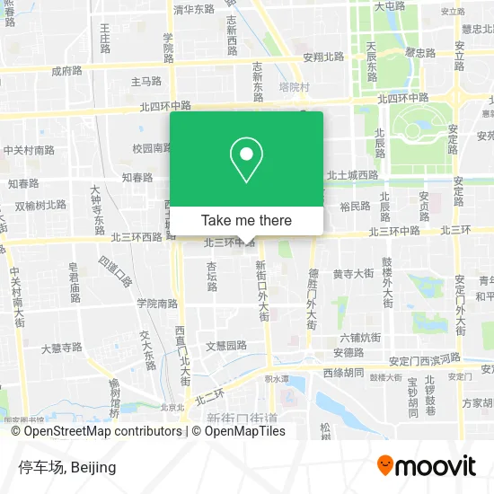 停车场 map