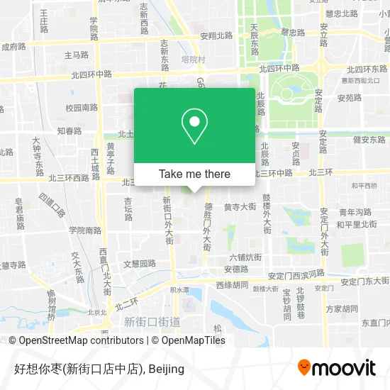 好想你枣(新街口店中店) map