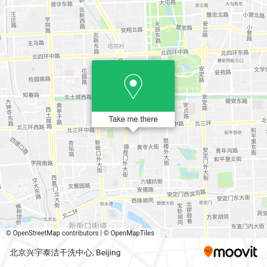 北京兴宇泰洁干洗中心 map