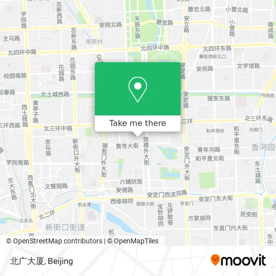 北广大厦 map