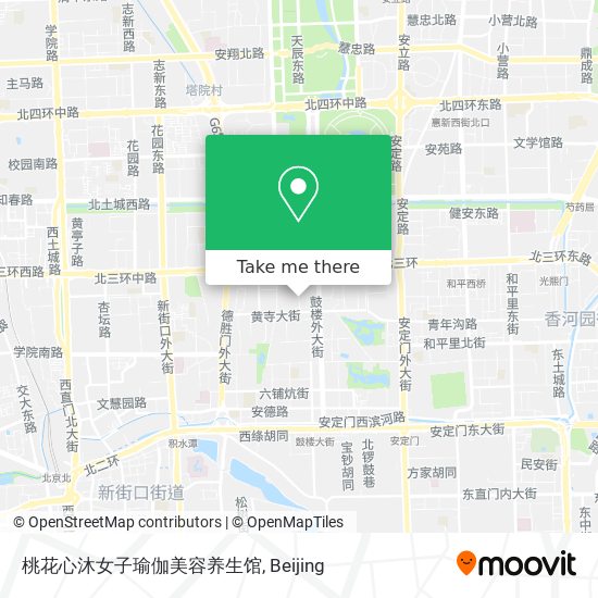 桃花心沐女子瑜伽美容养生馆 map