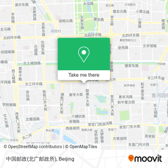 中国邮政(北广邮政所) map