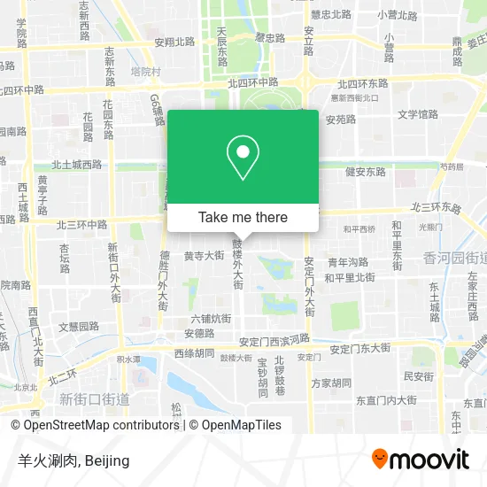 羊火涮肉 map