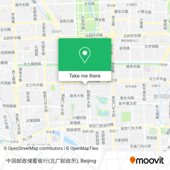 中国邮政储蓄银行(北广邮政所) map