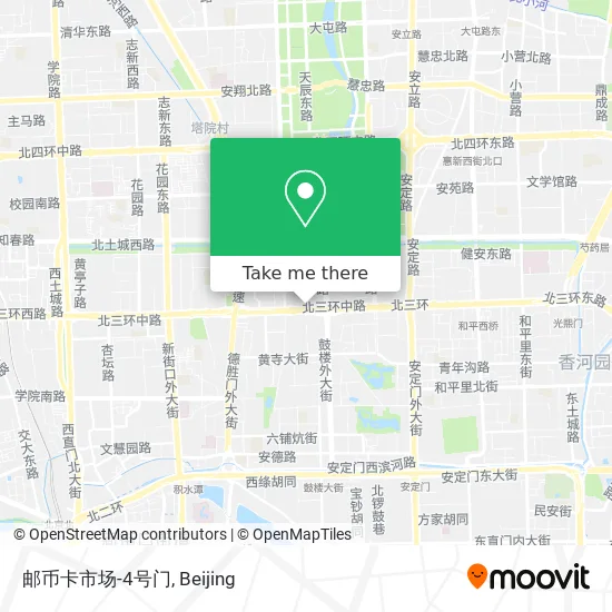 邮币卡市场-4号门 map