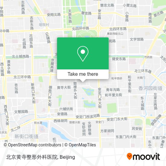 北京黄寺整形外科医院 map
